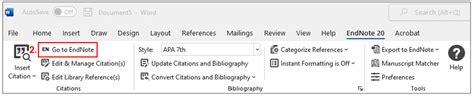 Image result for Endnote In Text Citation