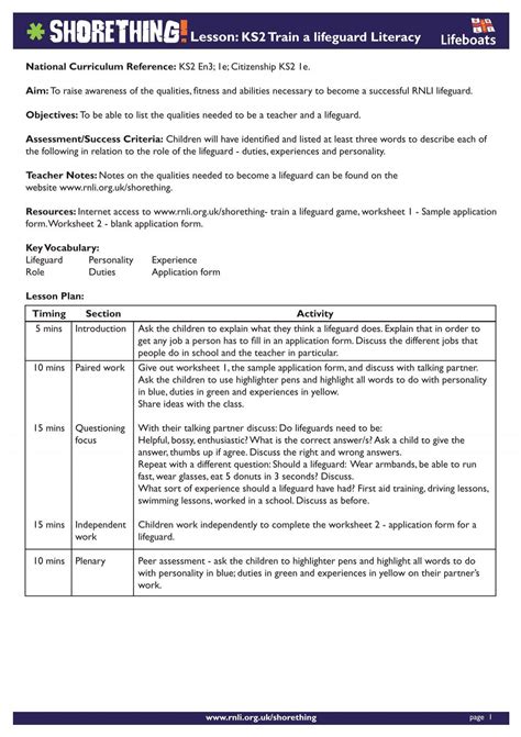 Lifeguard Lessons に対する画像結果