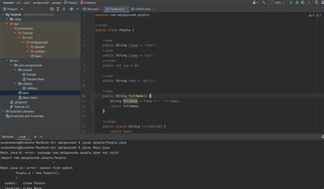 Toradh íomhá ar Compile with Package in Cmd in Java