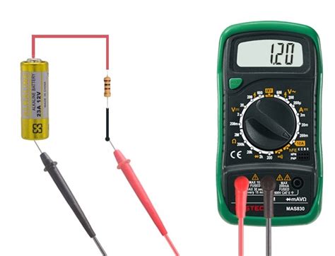 Testing Current with Multimeter に対する画像結果