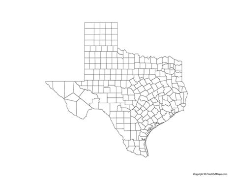 Image result for Editable Map with Texas Counties