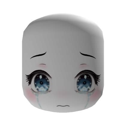 Image result for Roblox Crying Anime Face