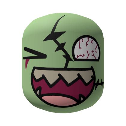 Image result for The Roblox Zombie Face