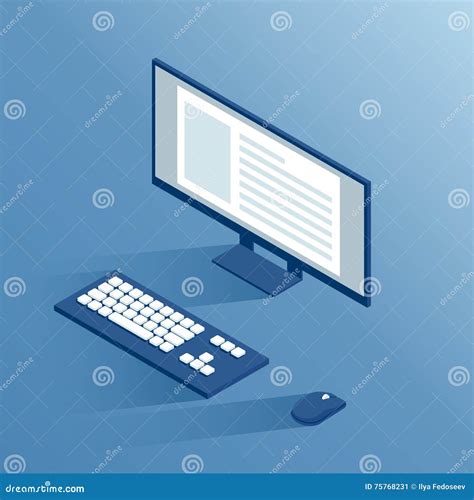 Toradh íomhá ar Computer Monitor and Its Peripherals