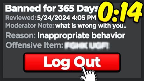 Image result for Roblox Ban SpeedRun