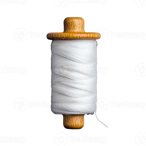Toradh íomhá ar Cartoon Spool of Thread Transparent Background