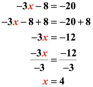 Toradh íomhá ar 2 Step Equations with Division