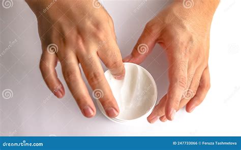 Image result for Man Hands Applying Creme