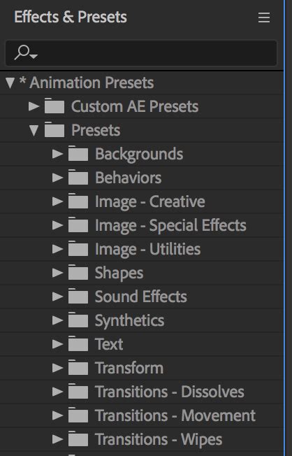 Text Animations Presets-এর ছবি ফলাফল