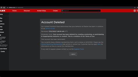 Image result for Account Deleted PFP Roblox