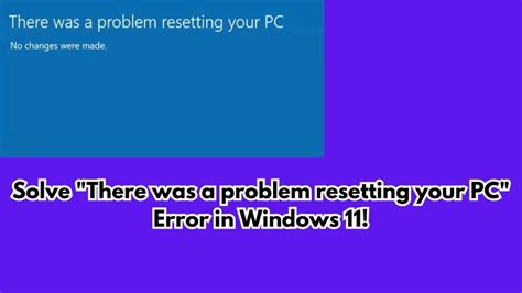 Image result for Problem Resetting PC