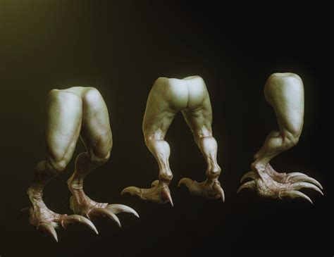 Image result for Creature Legs Reference 3D Model