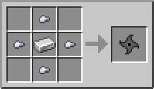 How to Make a Java Edition Minecraft Shuriken に対する画像結果