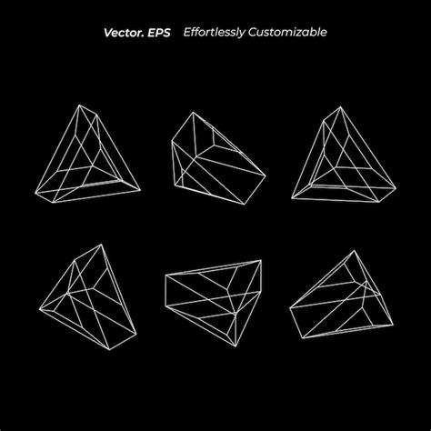 Image result for Triangular Prism Black and White Drawing