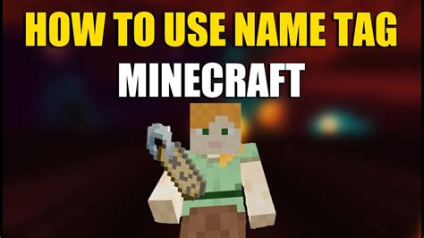 Image result for How to Use Name Tag Minecraft