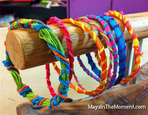 Image result for Embroidery Thread Bracelets