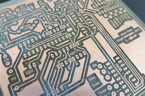 Toradh íomhá ar PCB without Etch