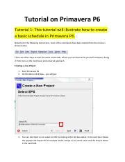 Image result for Primavera Tutorial Free