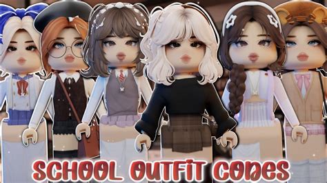 ROBLOX SCHOOL UNIFORM GIRL OUTFIT CODES | School uniform girls, High ...