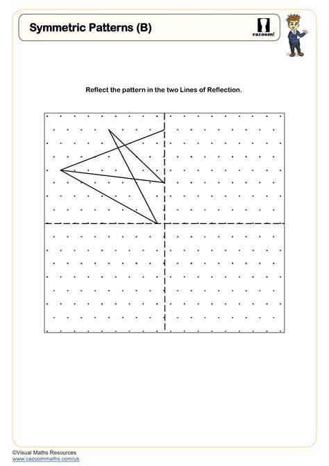 Symmetric Patterns (B) Puzzle | FREE Teaching Resources