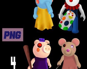 Roblox Piggy Characters - Etsy Australia