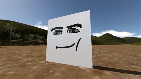 Image result for Roblox Man Face Nature