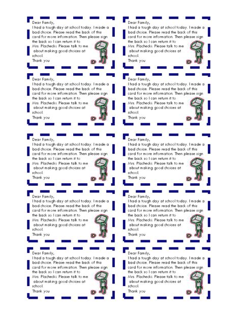 Image result for Behavior Cards for Nursery