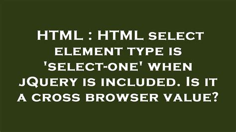 Image result for Select Types HTML