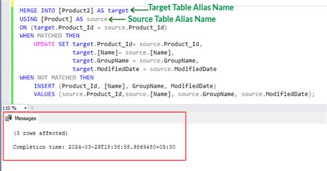 Afbeeldingsresultaten voor Merge into SQL