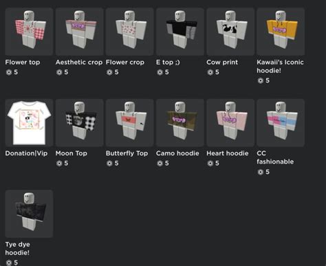 Toradh íomhá ar Roblox Custom Outfit