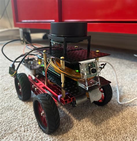 Toradh íomhá ar Robot Self Filter Ros2