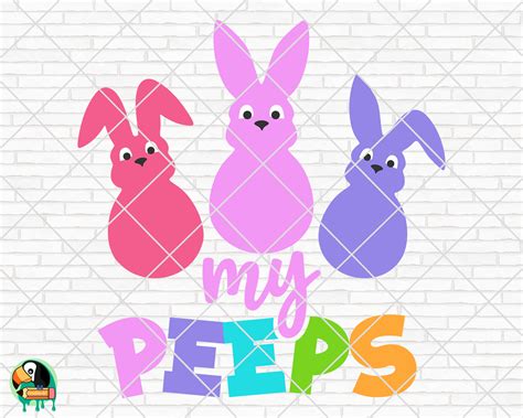 Image result for Easter Peeps SVG