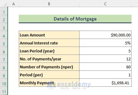 How to Calculate Principal Payment in Excel に対する画像結果