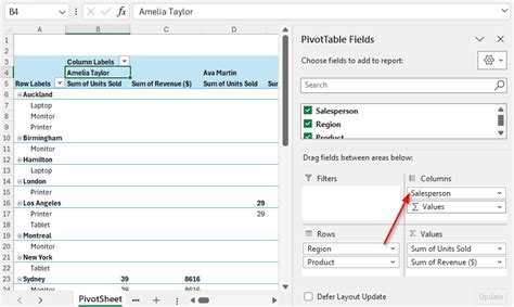 Afbeeldingsresultaten voor How to Perform a Pivot Table in Excel