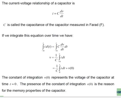 Image result for Capacitor Equation Tao