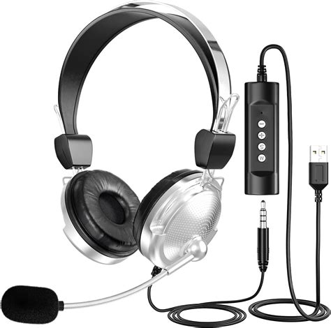 Toradh íomhá ar Computer Headset with Microphone