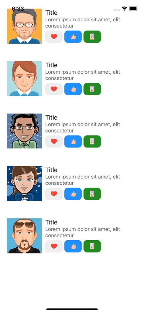 Image result for React Native List UI