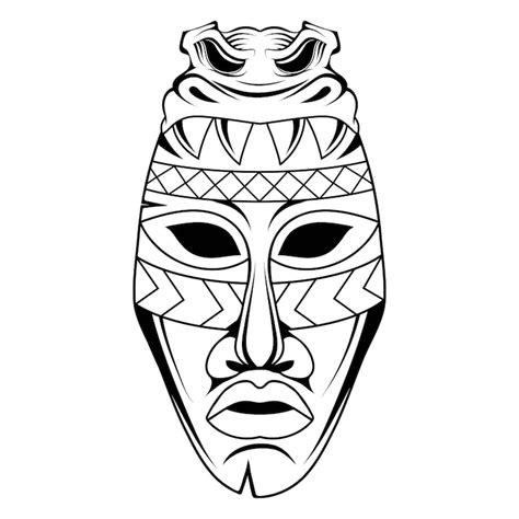 Image result for African Sun Mask Sketch
