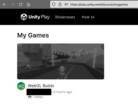 Toradh íomhá ar How to Publish a WebGL Game Unity