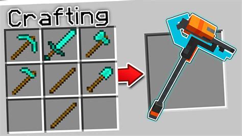 Toradh íomhá ar Minecraft Weapons