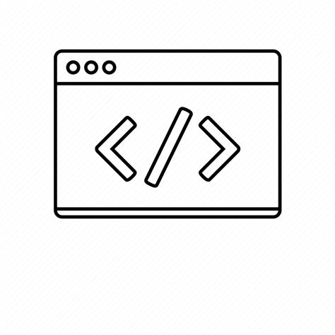 Front-End Code Icon に対する画像結果