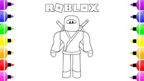 Roblox Rainbow Coloring Pages に対する画像結果