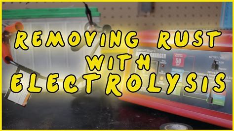 Image result for How to Remove Rust with Electrolysis