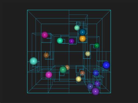 TypeScript Octree に対する画像結果