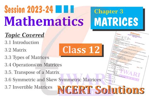 Image result for Class 12 Math Chapter 3 Hindi