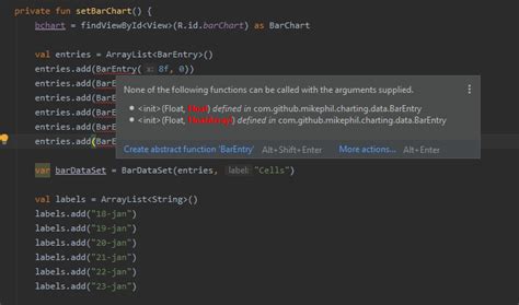 Image result for Android Bar Chart