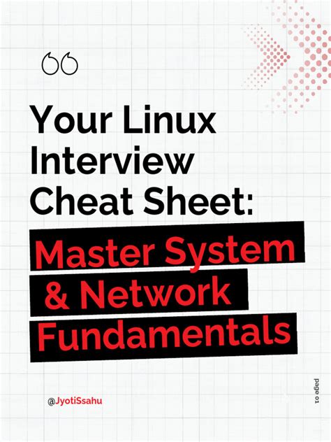 Image result for Linux Interview Cheat Sheet