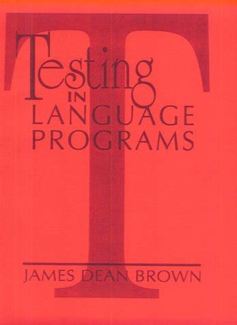 Image result for Testing in Language Programs 2nd Edition