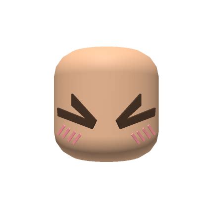 Image result for Roblox Face Blush Cute