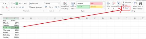Afbeeldingsresultaten voor How to Unhighlight in Excel